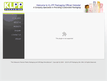 Tablet Screenshot of klpp.com.my